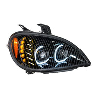 High Power LED Blackout Projection Headlight For 2001-2020 Freightliner Columbia (Driver or Passenger)