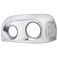 Chrome Headlight Bezel For 2005-2010 Freightliner Century (Driver or Passenger Side)
