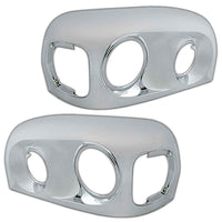 Chrome Headlight Bezel For 2005-2010 Freightliner Century (Driver or Passenger Side)