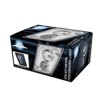 United Pacific - Black Fog/Driving Light Assembly For 2003-2017 Volvo VN/VNL (Driver or Passenger Side)