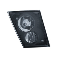 United Pacific - Black Fog/Driving Light Assembly For 2003-2017 Volvo VN/VNL (Driver or Passenger Side)