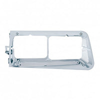 United Pacific - 14 LED Headlight Bezel For 1989-2009 Freightliner FLD - Amber LED/Chrome Lens (Passenger Side)