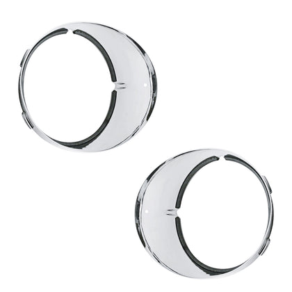 United Pacific - Chrome Inner Headlight Bezel For 1996-2010 Freightliner Century (Driver or Passenger Side)