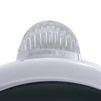 Stainless Steel Guide 682-C Headlight No Bulb With Dual Mode LED Signal (Amber or Clear Lensr)