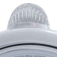 Stainless Steel Guide 682-C Headlight H6024 & Dual Mode LED Signal (Amber or Clear Lens)