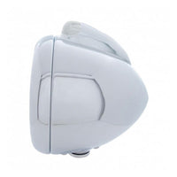 Chrome Guide 682-C Headlight No Bulb With Dual Mode LED Signal (Amber or Clear Lens)