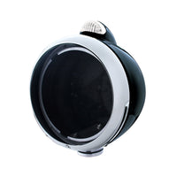 Black Guide 682-C Headlight No Bulb With Dual Mode LED Signal - Amber LEDs (Amber or Clear Lens)