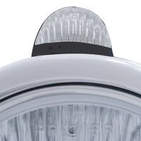 Black Guide 682-C Headlight 6014 & Dual Mode LED Signal Amber LED (Amber or Clear Lens)