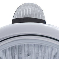 Black Guide 682-C Headlight H4 & Dual Mode LED Signal - Amber LEDs (Amber or Clear Lens)