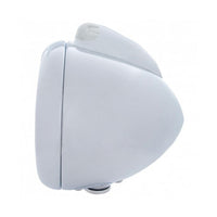 Chrome Guide 682-C Headlight H4 With 34 Amber or White LEDs & LED Signal (Clear Lens)