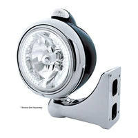 Black Guide 682-C Headlight H4 With White LED & Dual Mode LED Signal - White LEDs (Amber or Clear Lens)