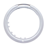 Chrome Classic Headlight H4 With 34 White LED & Signal (Amber or Clear Lens)