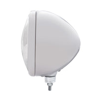 United Pacific - Stainless Steel Classic Headlight H4 Bulb With 6 Amber LED