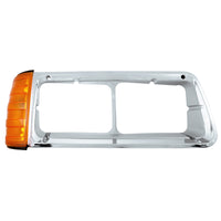 United Pacific - Headlight Bezel With Turn Signal For 1989-2009 Freightliner FLD (Driver or Passenger Side)