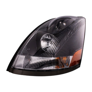 United Pacific - Black Headlight For 2003-2017 Volvo VN/VNL (Driver)
