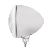 United Pacific - Stainless Steel or Chrome Guide 682-C Style Headlight H4 Bulb With 6 Amber LED