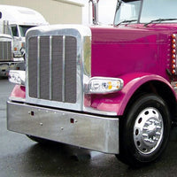 14 Amber LED Front Fender Cover For Peterbilt 388 (2008-2015) & 389 (2008-2023) Chrome Lens (Driver or Passenger Side)