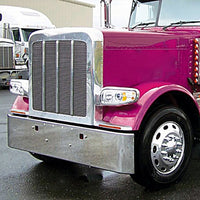 Sequential 14 Amber LED Front Fender Cover For Peterbilt 388 (2008-2015) & 389 (2008-2023) Amber Lens (Driver or Passenger Side)