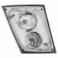 Chrome Fog/Driving Light Assembly For 2003-2017 Volvo VN/VNL (Driver or Passenger Side)