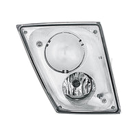 Chrome Fog Light Assembly For 2003-2017 Volvo VN/VNL (Driver or Passenger)