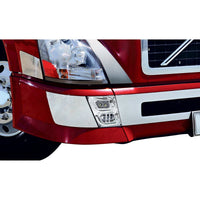 Chrome High Power LED Fog Light With LED DRL & Position Light for 2003-2017 Volvo VN/VNL (Driver or Passenger)