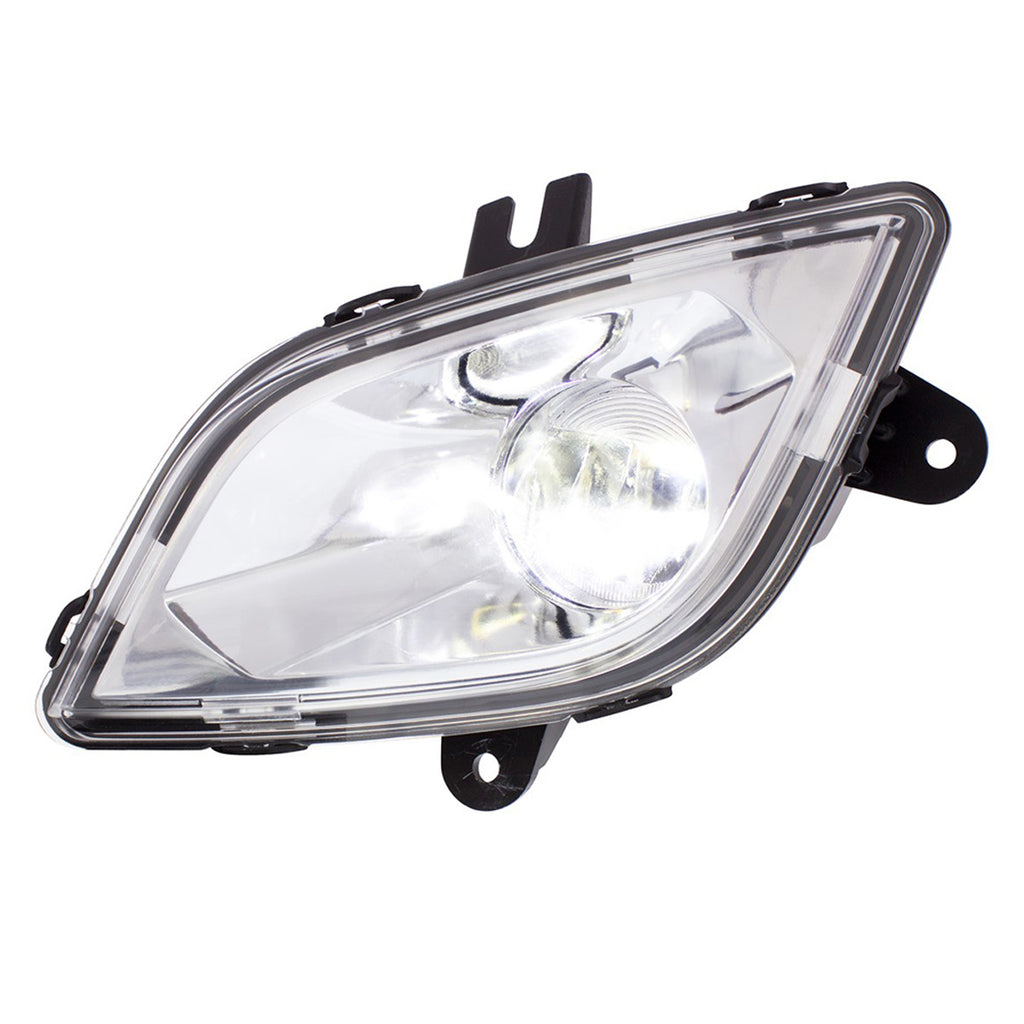 Chrome High Power LED Fog Light For 2018-2024 Freightliner Cascadia (Driver or Passenger)