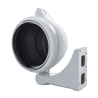 Chrome Guide 682-C Headlight No Bulb With Original Style Amber LED Signal (Amber or Clear Lens)