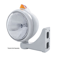 Chrome Guide 682-C Headlight 6014 & Original Style LED Signal (Amber or Clear Lens)
