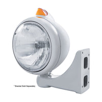 Chrome Guide 682-C Headlight H6024 & Original Style Amber LED Signal (Amber or Clear Lens)