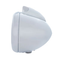 Chrome Guide 682-C Headlight H4 With Amber LED & Original Style LED Signal (Amber or Clear Lens)