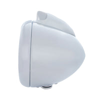 Chrome Guide 682-C Headlight H4 With 10 Amber LED & Original Style Turn (Amber or Clear Lens)