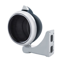 Black Guide 682-C Headlight No Bulb With Original Style LED Signal (Amber or Clear Lens)