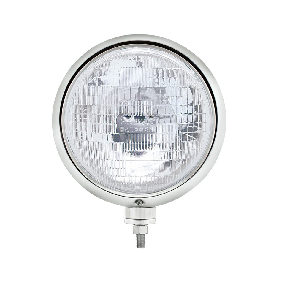 United Pacific - Black Guide 682-C Style Headlight H6024 Bulb
