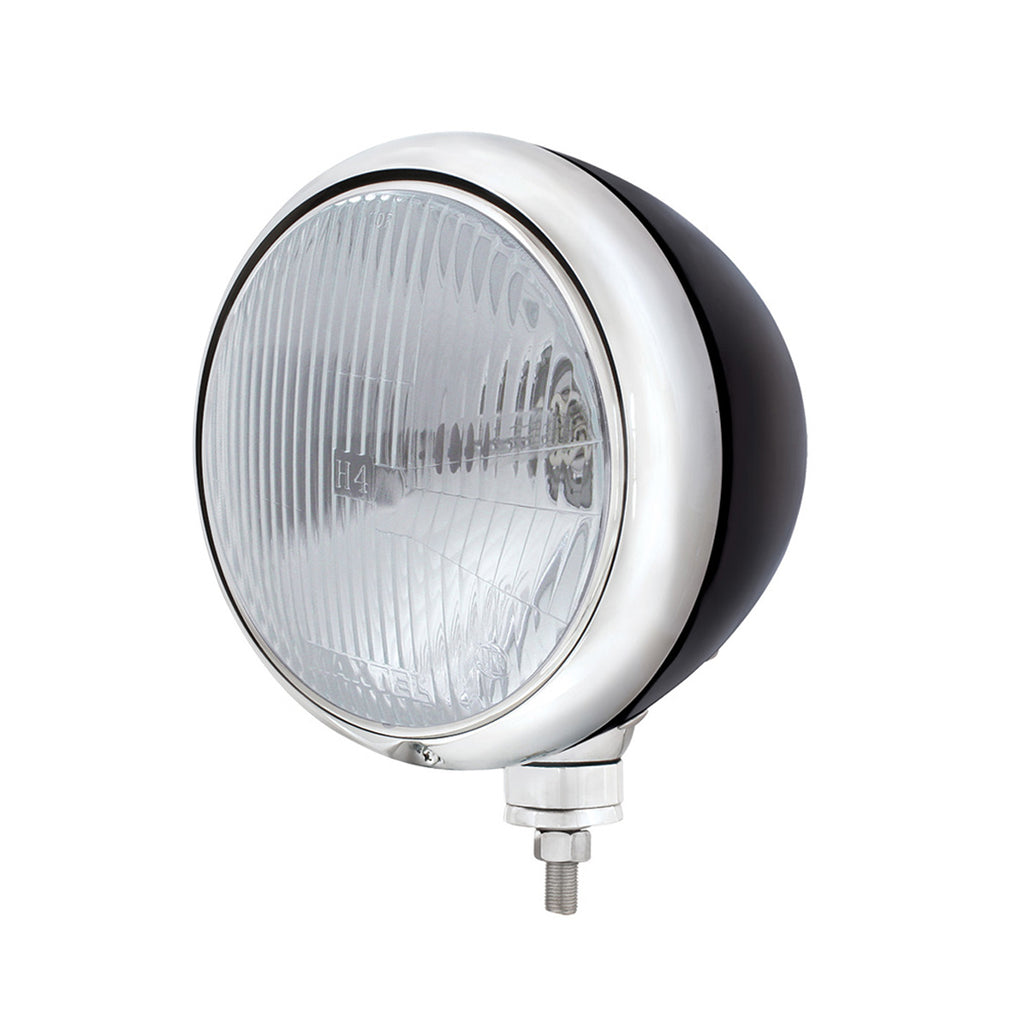 United Pacific - Black Guide 682-C Style Headlight H4 Bulb