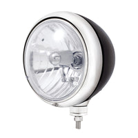 United Pacific - Black Guide 682-C Style Headlight Crystal H4 Bulb