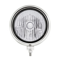 United Pacific - Black Guide 682-C Style Headlight Crystal H4 Bulb