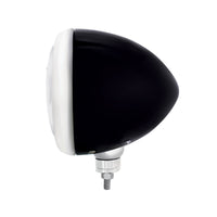 United Pacific - Black Guide 682-C Style Headlight H4 Bulb With 10 Amber LED