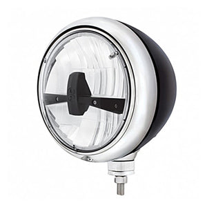 United Pacific - Black Guide Headlight 5 LED Bulb (Blackout or Chrome)