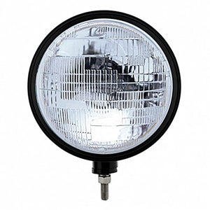 United Pacific - Black "Billet" Style Groove Headlight H6014 Bulb