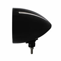 United Pacific - Black "Billet" Style Groove Headlight 5 LED Bulb (Blackout or Chrome)