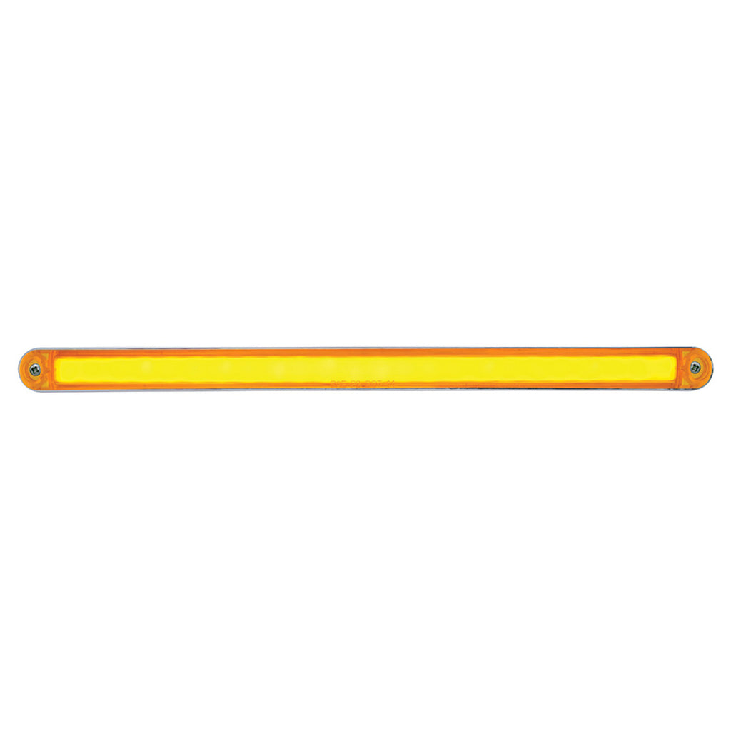 United Pacific - 24 LED Dual Function 12" GloLight Bar With Bezel (Various Colors)