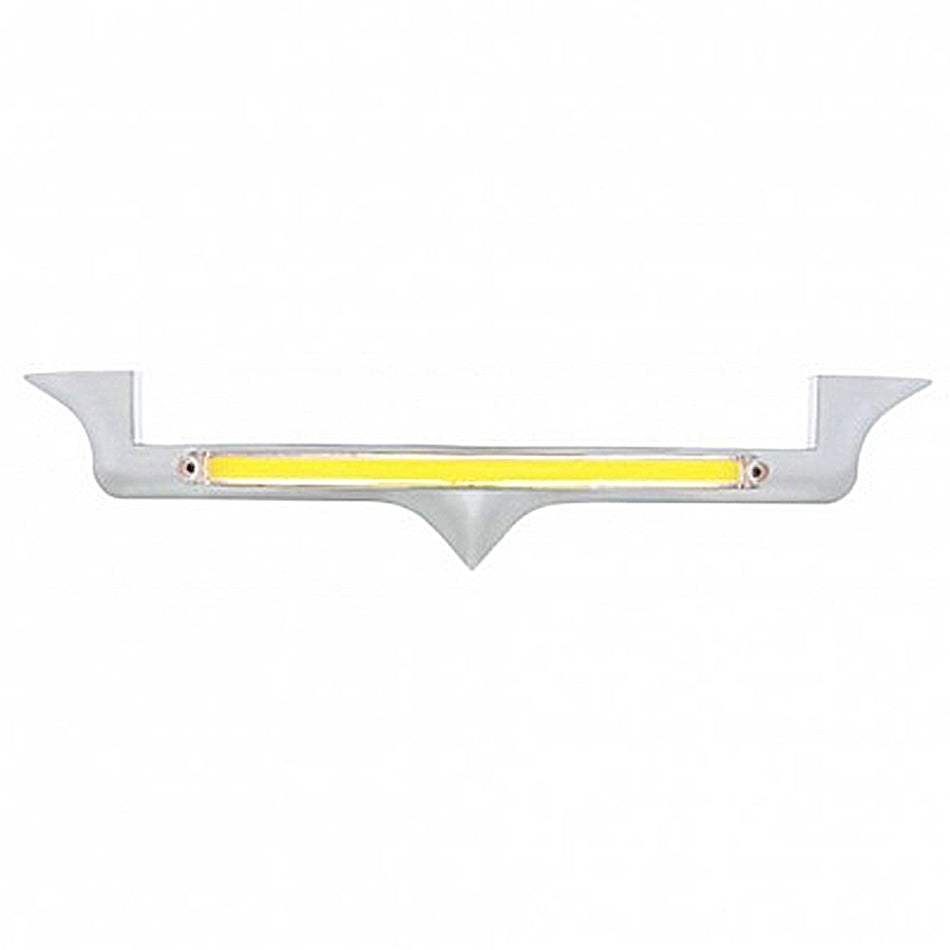 Chrome Hood Emblem Trim With 24 LED GloLight Bar For Kenworth (Various Colors)