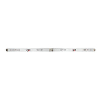 United Pacific - Dual 24 LED Dual Function 12" GloLight Bar With Bezel (Various Colors)
