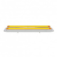 United Pacific - Dual 24 LED Dual Function 12" GloLight Bar With Bezel (Various Colors)