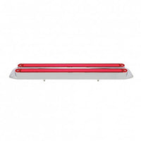 United Pacific - Dual 24 LED Dual Function 12" GloLight Bar With Bezel (Various Colors)