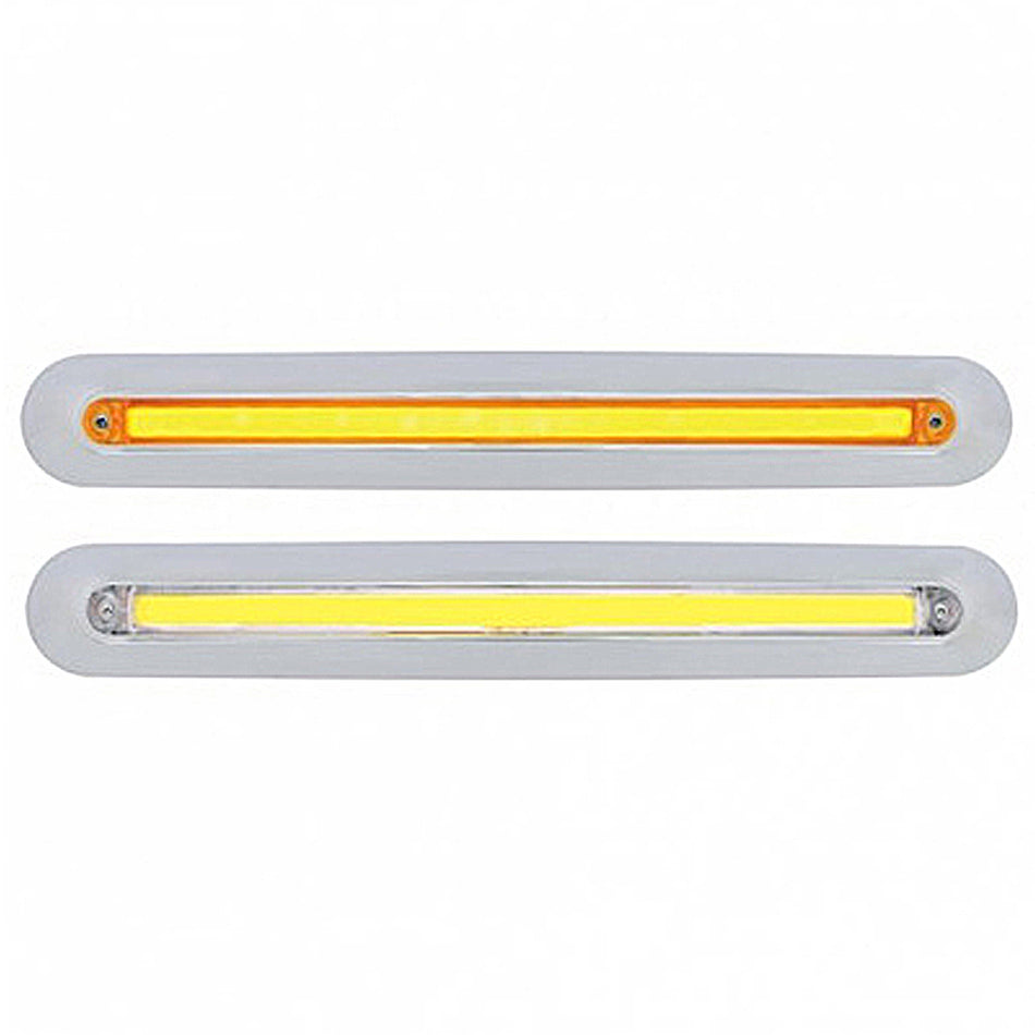 2005+ Freightliner 24 LED GloLight Mirror Light Bar Amber LEDs (Amber or Clear Lens)