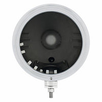 United Pacific - Stainless Classic or "Bullet" Embossed Stripe Style Headlight Housing