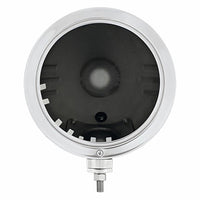 United Pacific - Stainless Classic or "Bullet" Embossed Stripe Style Headlight Housing