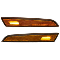 United Pacific - LED Hood Fender Side Marker Light For 2018-2024 Volvo VNL (Driver or Passenger Side)
