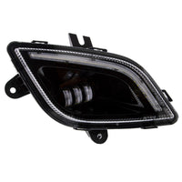 34 LED Black or Chrome Fog Light With LED Light Bar For 2018-2024 Freightliner Cascadia (Driver or Passenger Side)